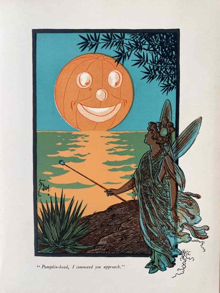 Ocean Fairy and the Pumkin Moon