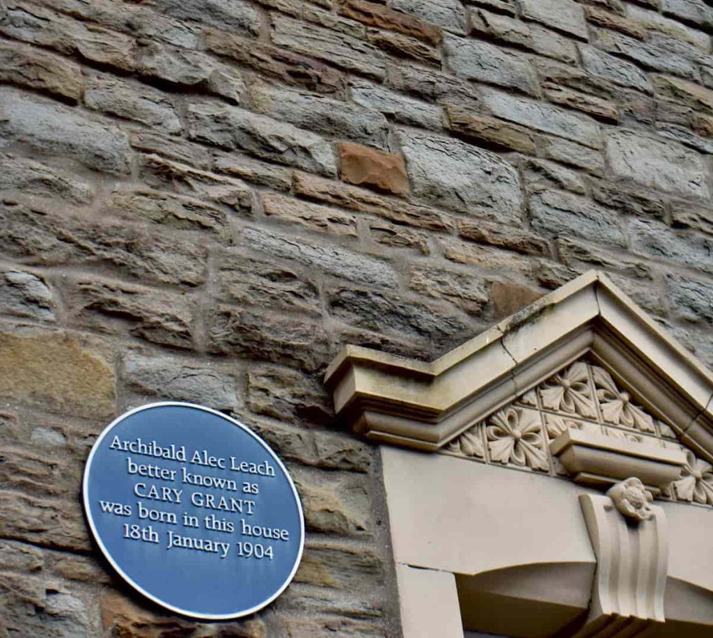 Cary Grant Birthplace - Blue Plaque